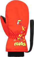 Варежки лыжные Reusch Kids Mitten / 6285405-3300 (р-р 3, Fire Red) - 