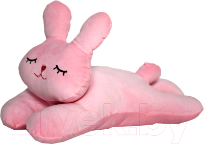 Подушка-игрушка SunRain Заяц Соня 40см (розовый)