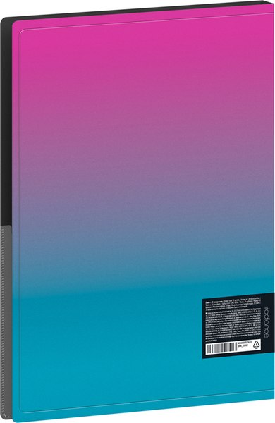 Папка для бумаг Berlingo Radiance / DB4_20002 (розовый/голубой)