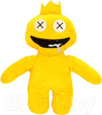 Мягкая игрушка SunRain Радужные друзья 30см (желтый)