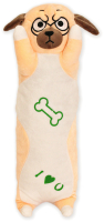 Подушка-игрушка SunRain Собака валик 50см (персик) - 