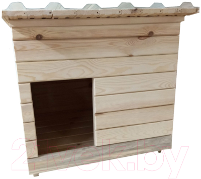 Будка для собак Осдревторг Со съемной крышей (60x70x60см)