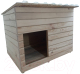 Миниатюра изображения товара Будка для собак Осдревторг Со съемной крышей (80x80x110см)