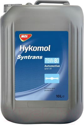 Трансмиссионное масло Mol Hykomol Syntrans 75W80 / 13301992 (10л)