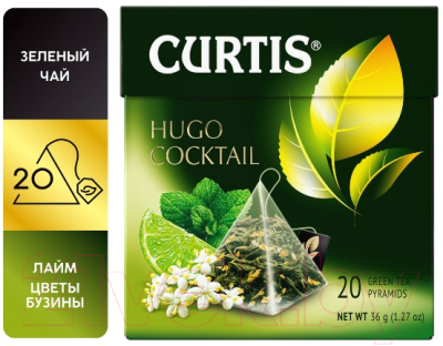 Чай пакетированный Curtis Hugo Cocktail (20пак)