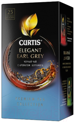 Чай пакетированный Curtis Elegant Earl Grey (25пак)