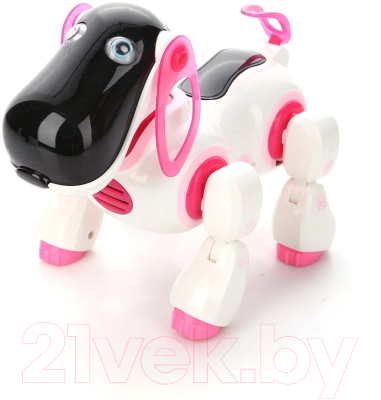 Радиоуправляемая игрушка Zhorya Киберпес Ки-Ки / ZYA-A3008 (розовый)