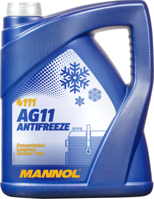 Антифриз Mannol AG11 концентрат -75C Special / MN4111-5 (5л, синий)