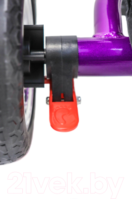 Трехколесный велосипед с ручкой Sundays SN-4in1-TR-04 (темно-фиолетовый)