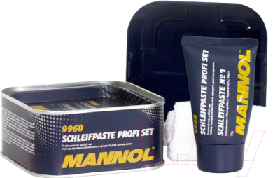 Набор автохимии Mannol Schleifpaste Profi Set / 9960 (325г+75г)