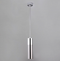 Потолочный светильник Евросвет Double Topper 50135/1 (хром/черный жемчуг) - 