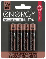 

Комплект батареек Energy, Ultra LR03/8B АAА / 104979