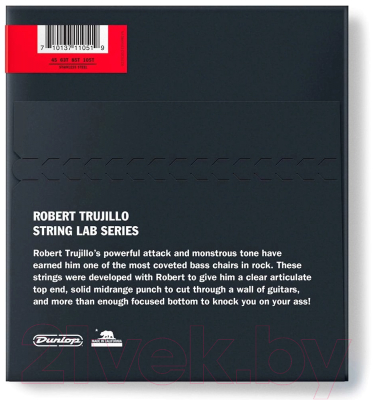 Изображение товара Струны для бас-гитары Dunlop Manufacturing RTT45105T