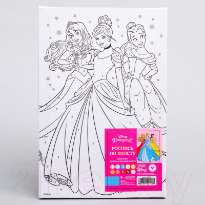 Картина по номерам Disney Милые принцессы Принцессы / 5142400