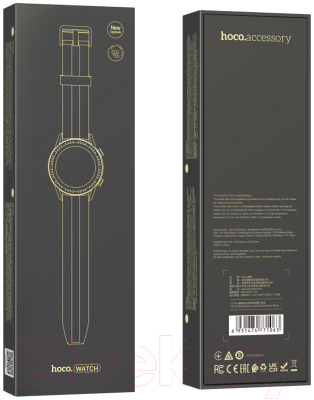 Изображение товара Умные часы Hoco Y2 Pro Call Version (черный)