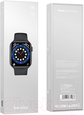 Изображение товара Умные часы Hoco Y5 Pro Call Version (черный)