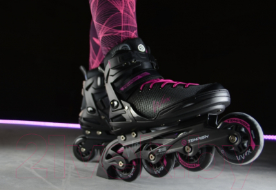 Изображение товара Роликовые коньки Tempish Wox Lady / 1000066 (р-р 41, малиновый)