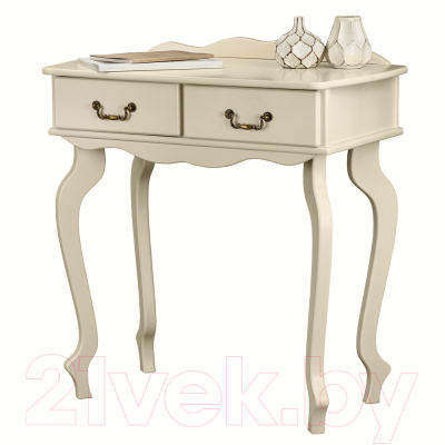 Консольный столик Мебелик Берже 21 (слоновая кость)