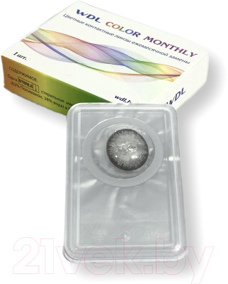 Контактная линза WDL Color Monthly BC 8.6 gray -2.00