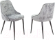 Миниатюра изображения товара Набор стульев Бюрократ KF-5 (2шт, серый Light 19)