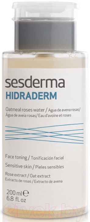 Тоник для лица Sesderma Hidraderm С экстрактами овса и розы