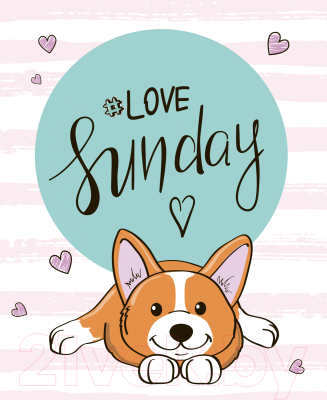 Блокнот Malamalama Love Sunday Блокнот позитивного настроения / 4627131689476