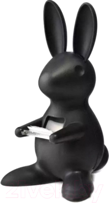 Диспенсер для скотча Qualy Bunny QL10114-BK (черный)