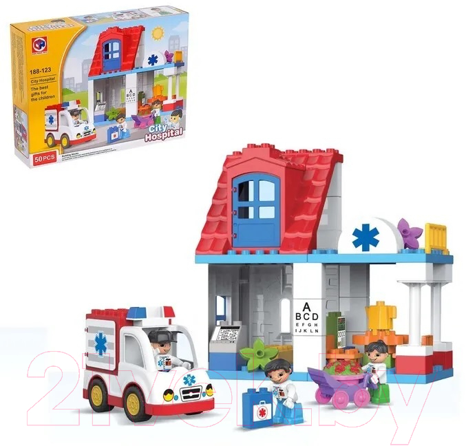 Конструктор Kids Home Toys Городская больница 188-123 / 2496904