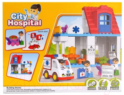 Конструктор Kids Home Toys Городская больница 188-123 / 2496904