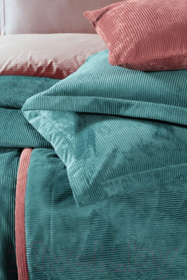 Набор текстиля для спальни Sarev Dolce Vita Евро / Y956 DOLCE VITA V3/Petrol