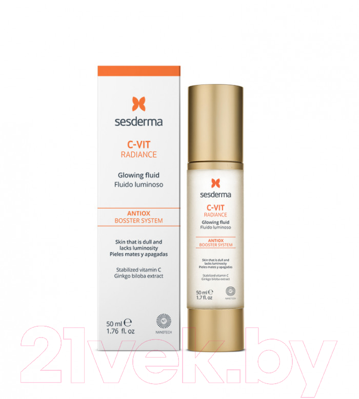 Крем для лица Sesderma Флюид C-Vit Для сияния кожи