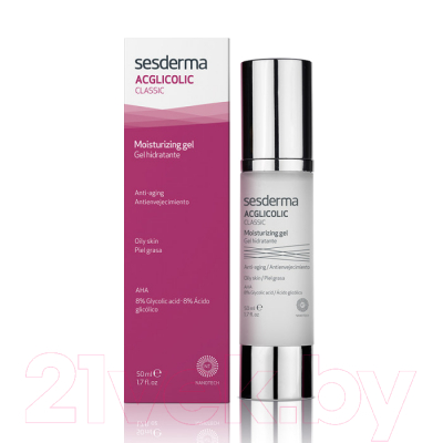 Гель для лица Sesderma Acglicolic Classic Увлажняющий с гликолевой кислотой (50мл)