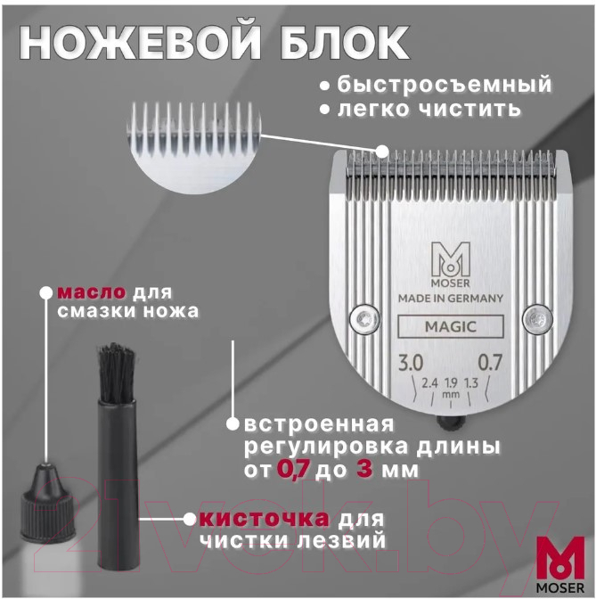 Машинка для стрижки волос Moser Genio Pro 1874-0056