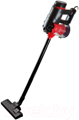 Вертикальный пылесос Ginzzu VS115 (черный/красный)