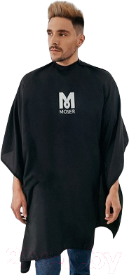Накидка парикмахерская Moser 0092-6231 (черный)