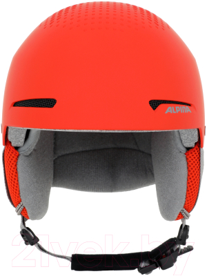 Шлем горнолыжный Alpina Sports 2022-23 Zupo Set Pumpkin / 9240340-40 (р-р 51-55, оранжевый матовый)