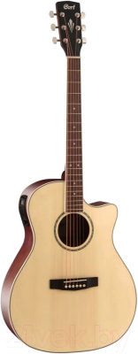 Электроакустическая гитара Cort GA-FF-NAT