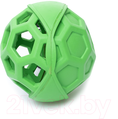 Игрушка для собак Duvo Plus Мяч с сотами / 400023/green (зеленый)