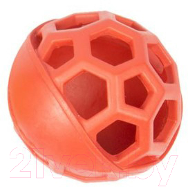 Игрушка для собак Duvo Plus Мяч с сотами / 400023/orange (оранжевый)