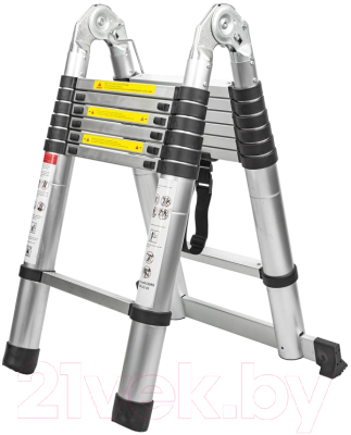 Телескопическая лестница ForceKraft BL-HT207