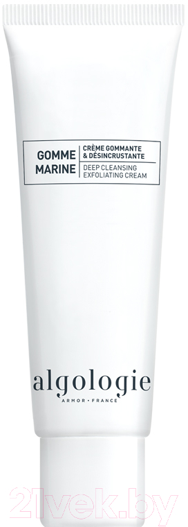 Крем для умывания Algologie Gomme Marine Deep Cleansing Exfoliating Cream Скраб очищающий