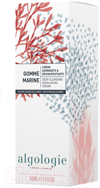 Крем для умывания Algologie Gomme Marine Deep Cleansing Exfoliating Cream Скраб очищающий