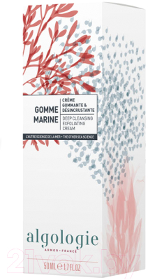 Крем для умывания Algologie Gomme Marine Deep Cleansing Exfoliating Cream Скраб очищающий (50мл)
