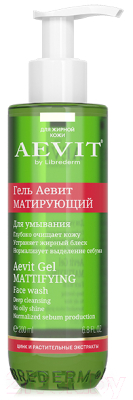 Гель для умывания Librederm Aevit Матирующий (200мл)