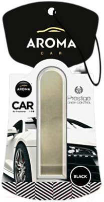 Ароматизатор автомобильный Aroma Car Prestige Drop Control Black