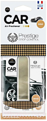 Ароматизатор автомобильный Aroma Car Prestige Drop Control Gold