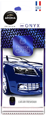 Ароматизатор автомобильный Aroma Car Prestige Card Onyx