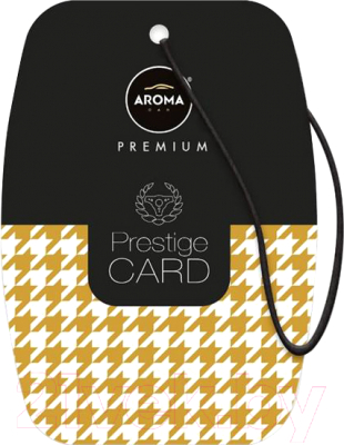 Ароматизатор автомобильный Aroma Car Prestige Card Gold