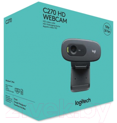 Веб-камера Logitech HD Webcam C270 / 960-000999