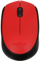 Мышь Logitech M170 / 910-004648 (черный/красный) - 